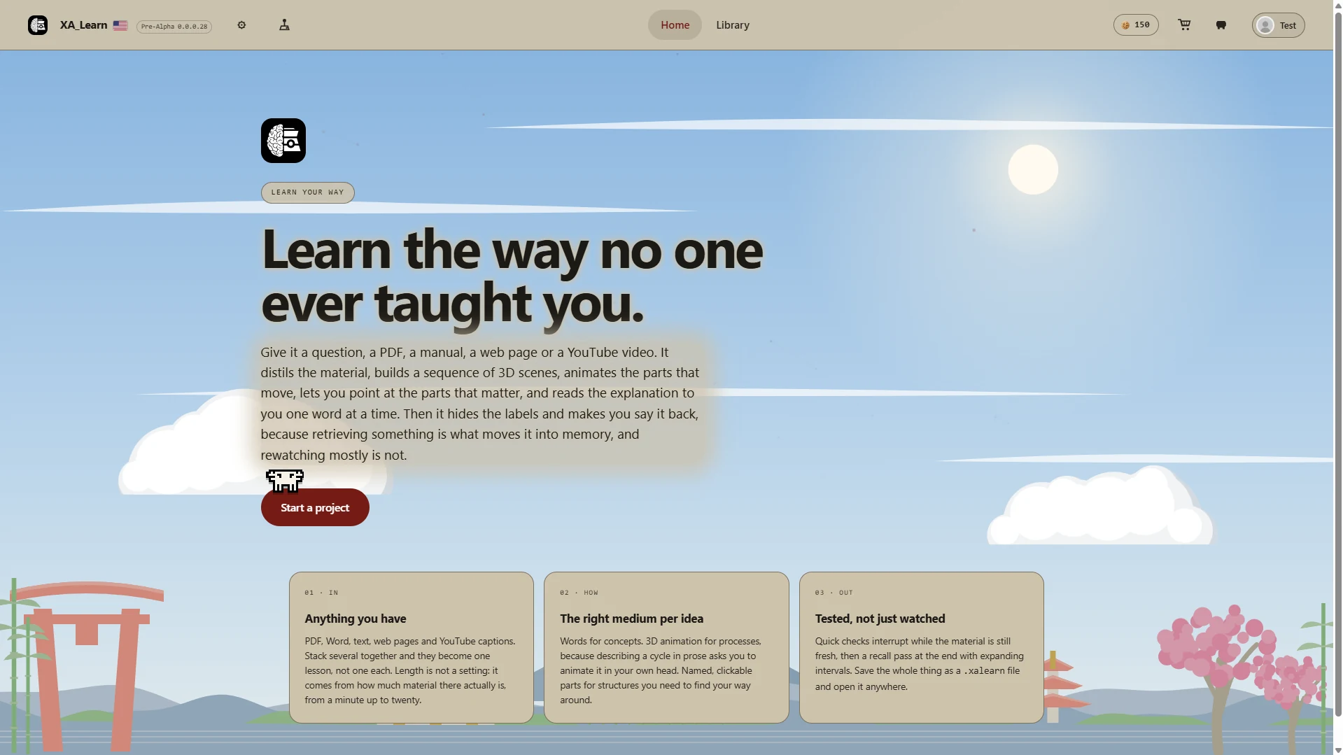 XA_Learn with the Japan theme